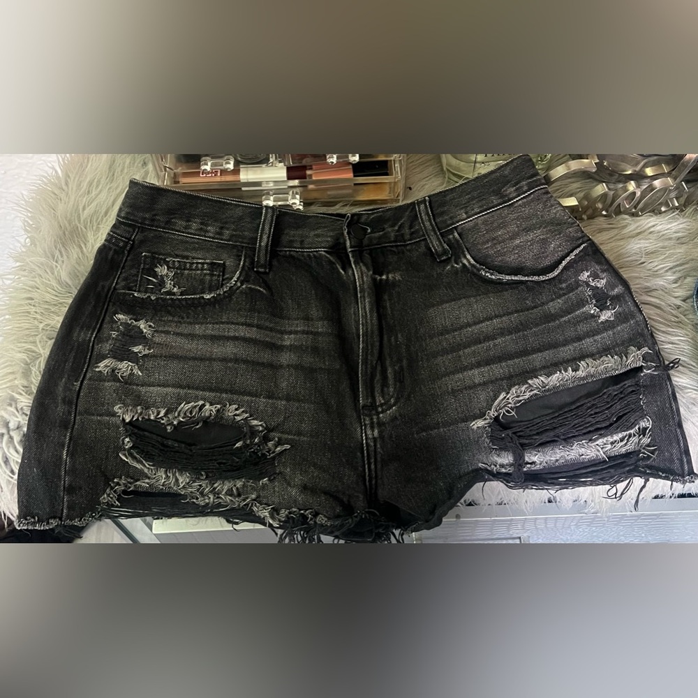 Jeans  distressed shorts
